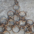 Handmade brass and copper chainmaille
