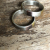 Marriage of metal 'Theirs" rings