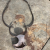Hand constructed copper statement neckwear