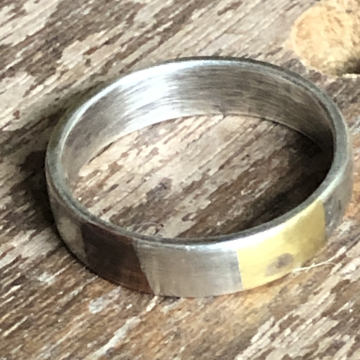 Marriage of Metal Ring 7.75