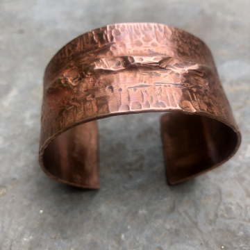 SOLD Bohemian style cuff