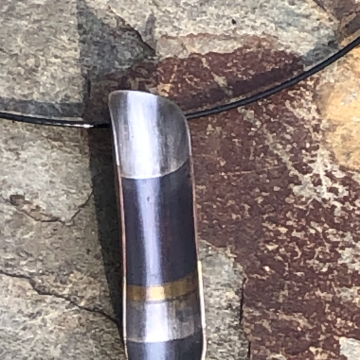 Marriage of metal pendant