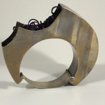 Bracelet Marriage of Metal technique